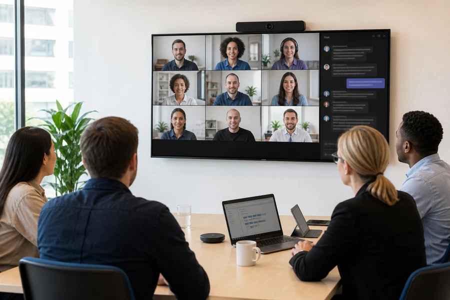 Microsoft Teams inspired messaging app preview
