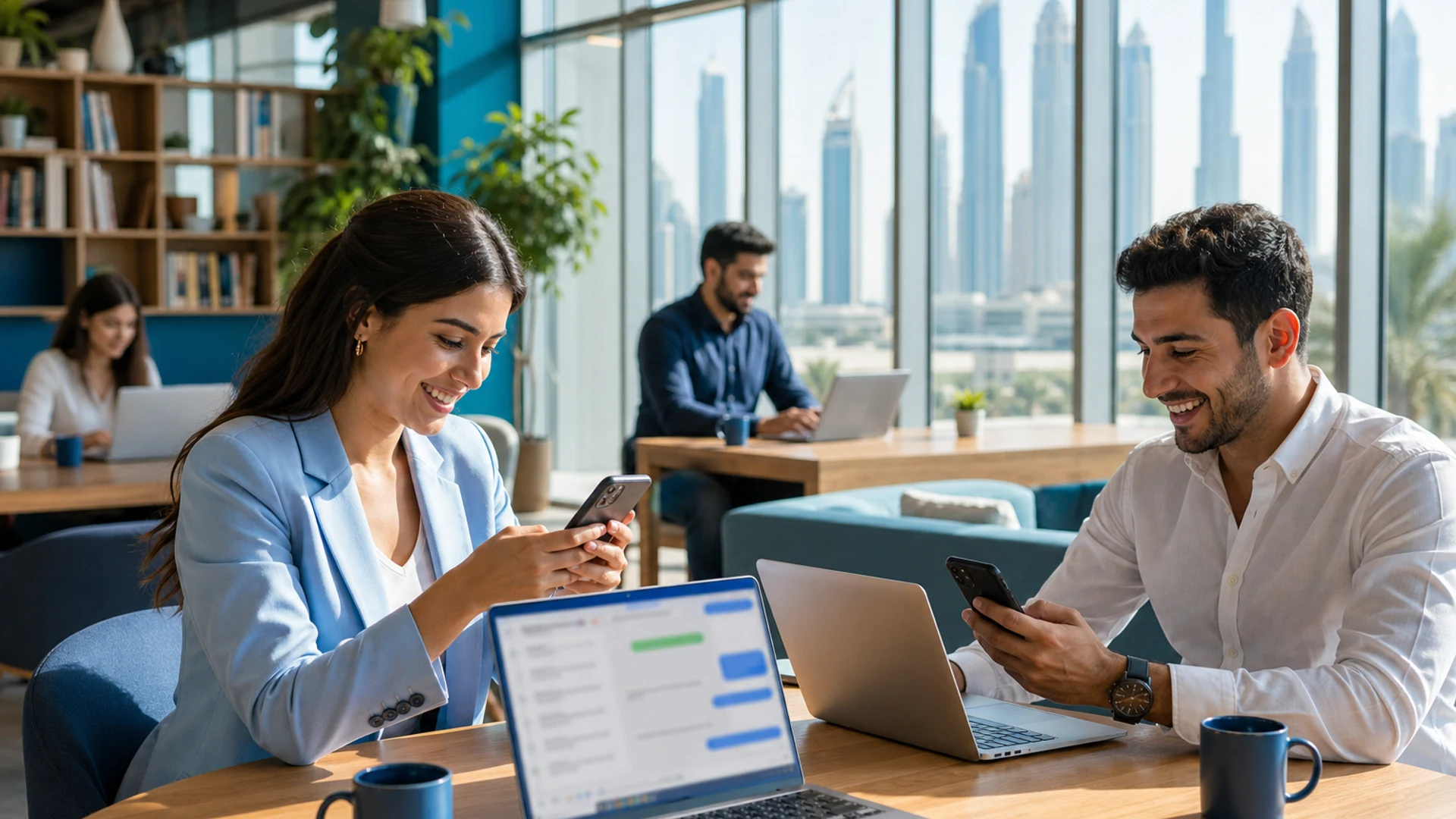 Messaging app development company in Dubai building secure real-time chat voice and video platforms