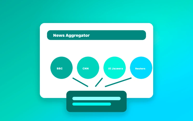 News Aggregator inspired news app app preview