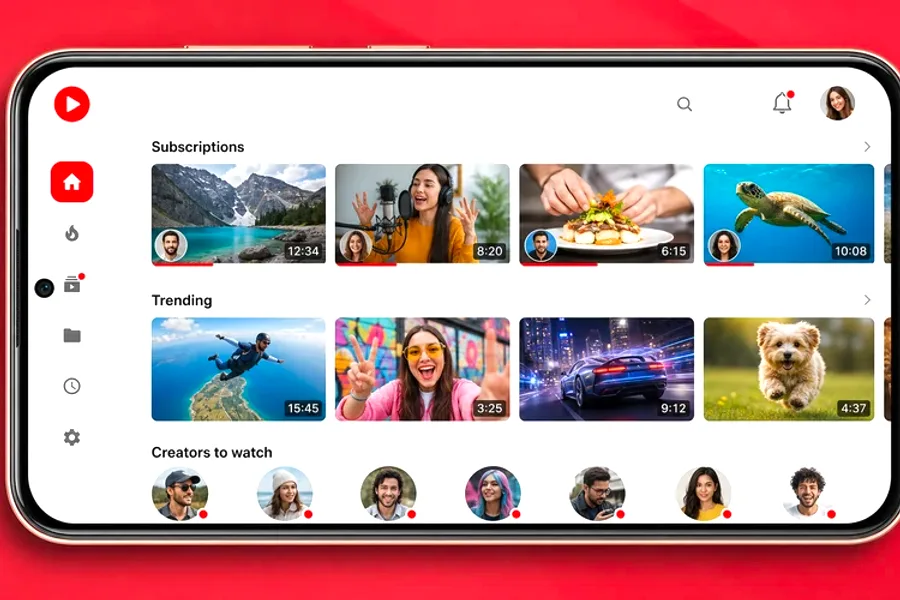 Enterprise inspired ott app preview