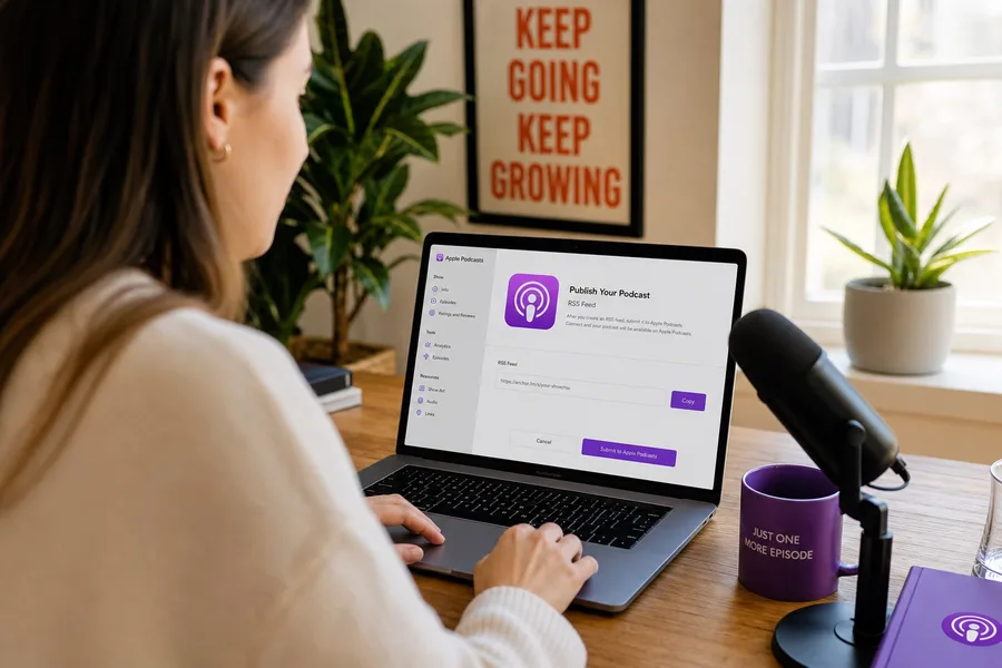 Apple Podcasts inspired podcast app preview