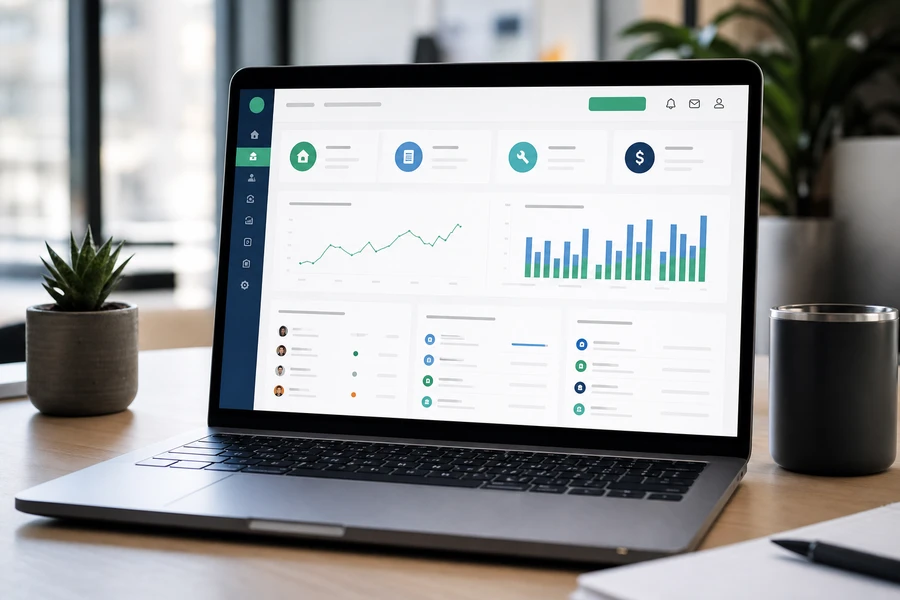 Buildium inspired property management software preview
