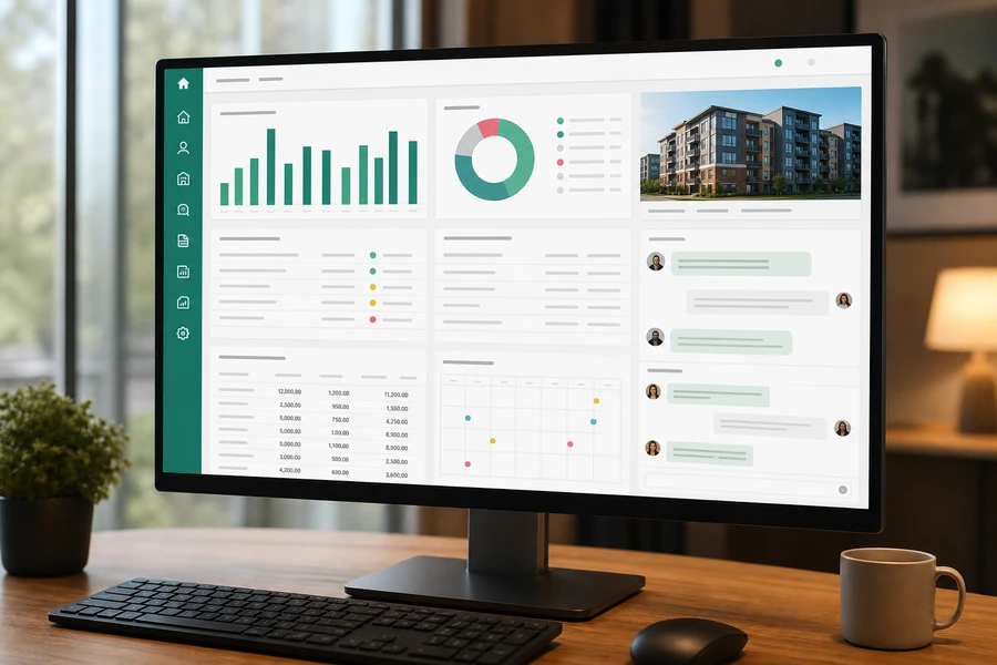 Rent Manager inspired property management software preview