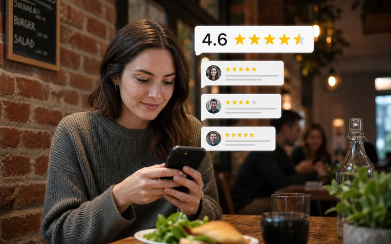 Yelp inspired restaurant app preview