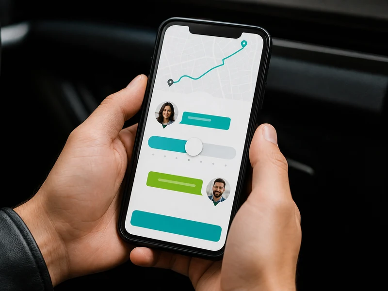 inDrive inspired taxi booking app preview