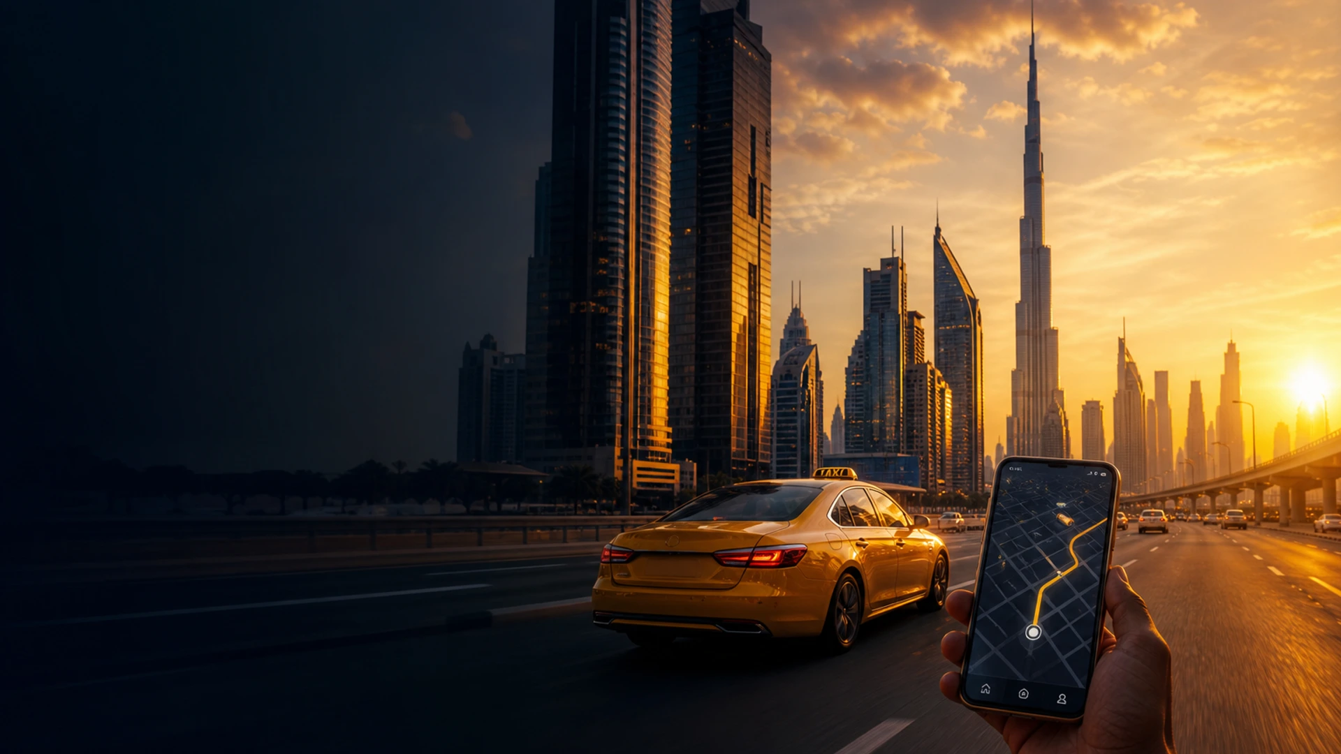 Taxi booking app development company in Dubai UAE building rider driver and fleet management platforms