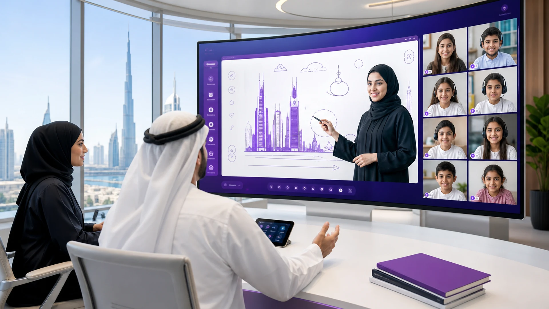 Virtual classroom software development company in Dubai building AI-powered online learning platforms