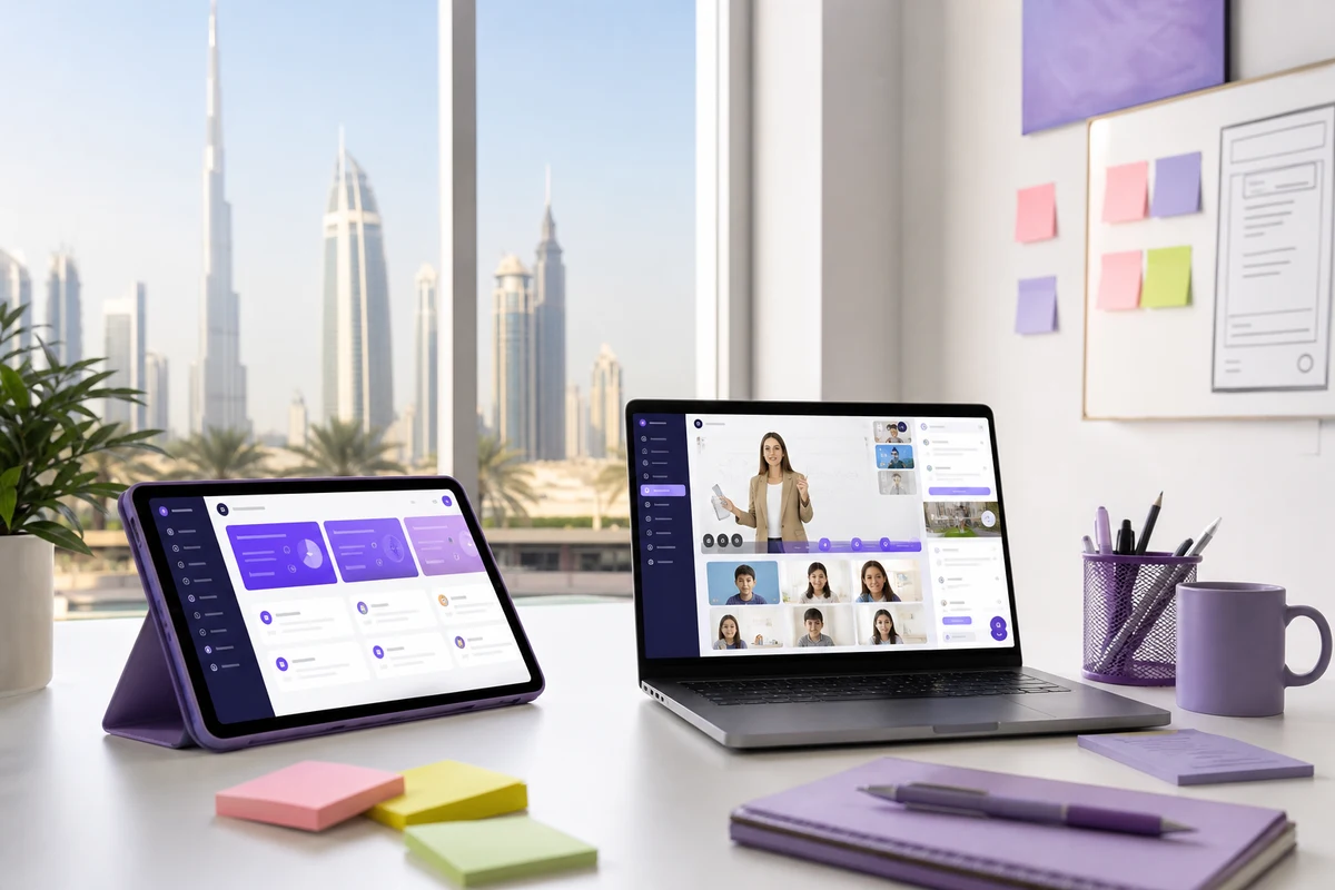 Virtual classroom software idea and education technology roadmap