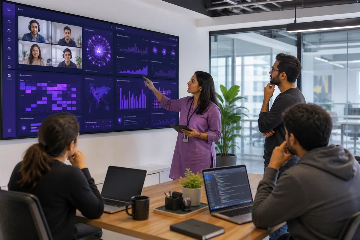 Secure AI-powered virtual classroom platform for modern education