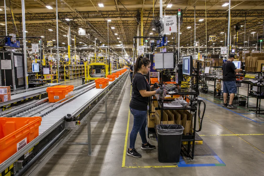 Amazon inspired warehouse app preview