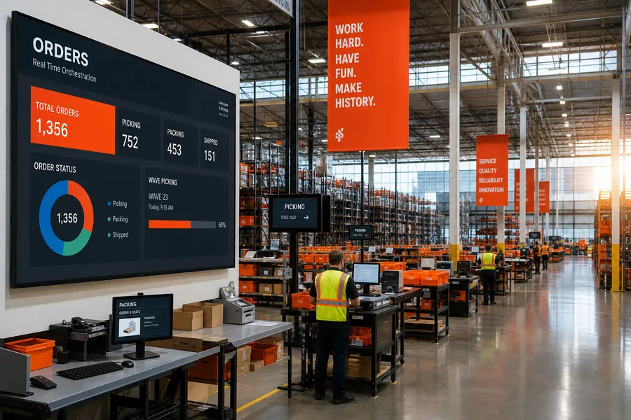 Oracle WMS inspired warehouse app preview