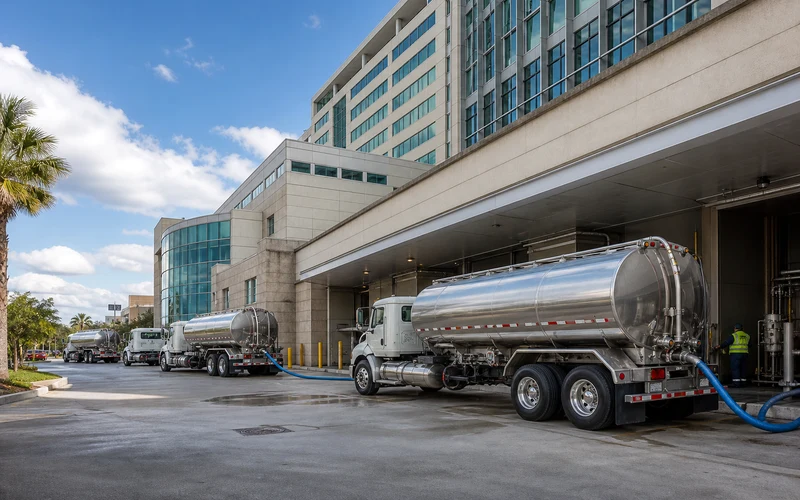 Enterprise Water Distribution inspired water delivery app preview