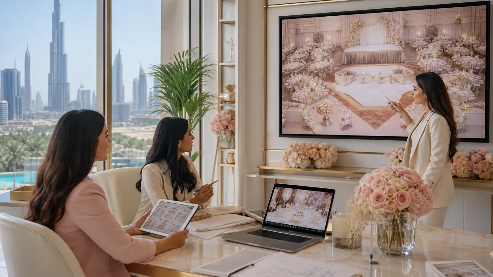Dubai wedding technology team designing event planning platforms
