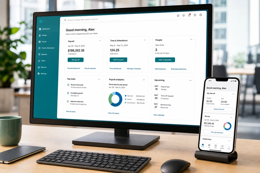 ADP Workforce Now inspired workforce management software preview