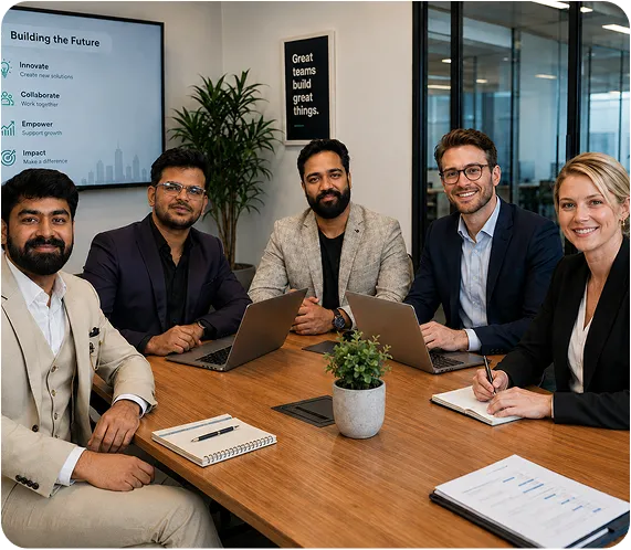 Techanic Infotech team collaboration