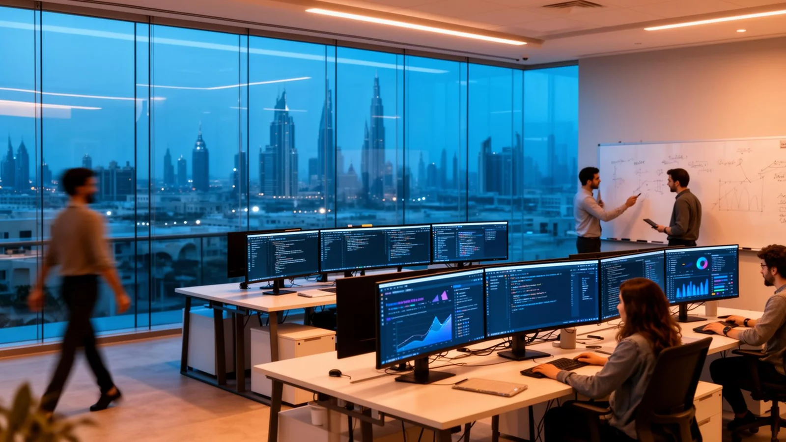 Techanic Infotech office in Dubai, UAE