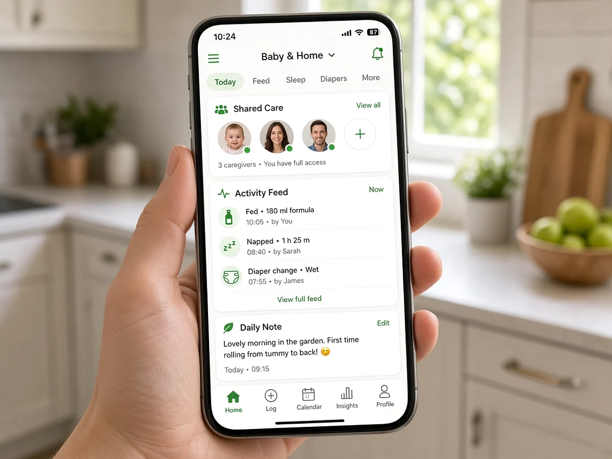 Baby Connect inspired streaming app preview