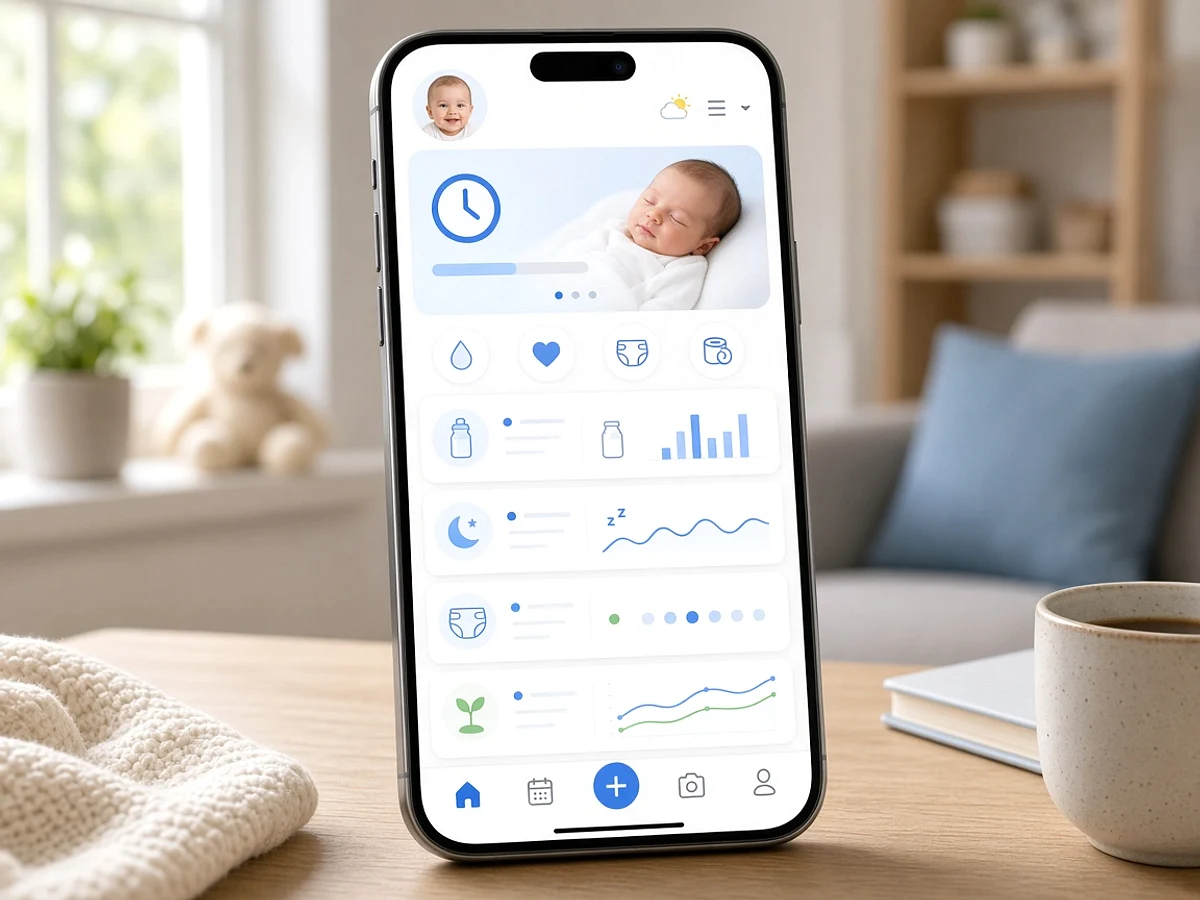 Baby Tracker inspired baby care application