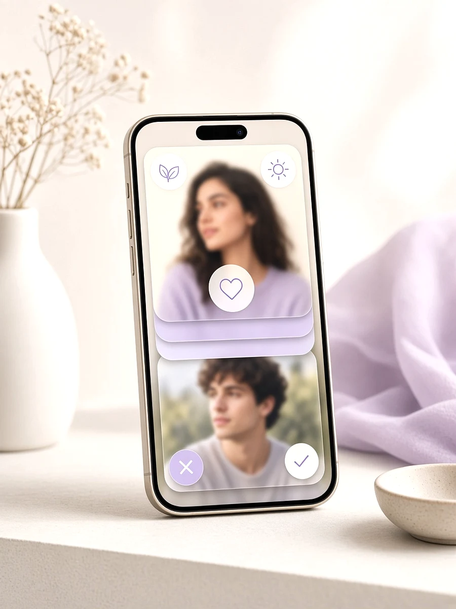 Hinge inspired dating app preview
