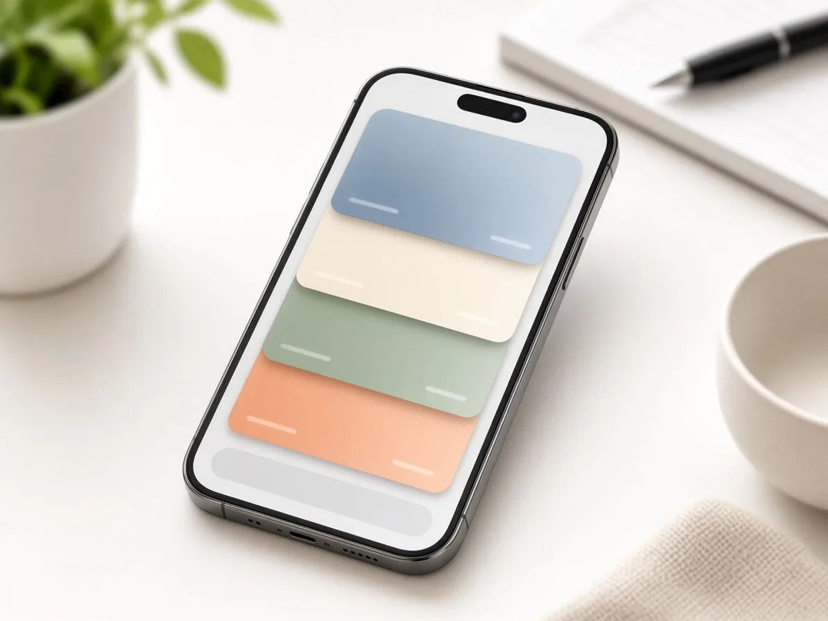 Apple Wallet inspired ewallet app preview