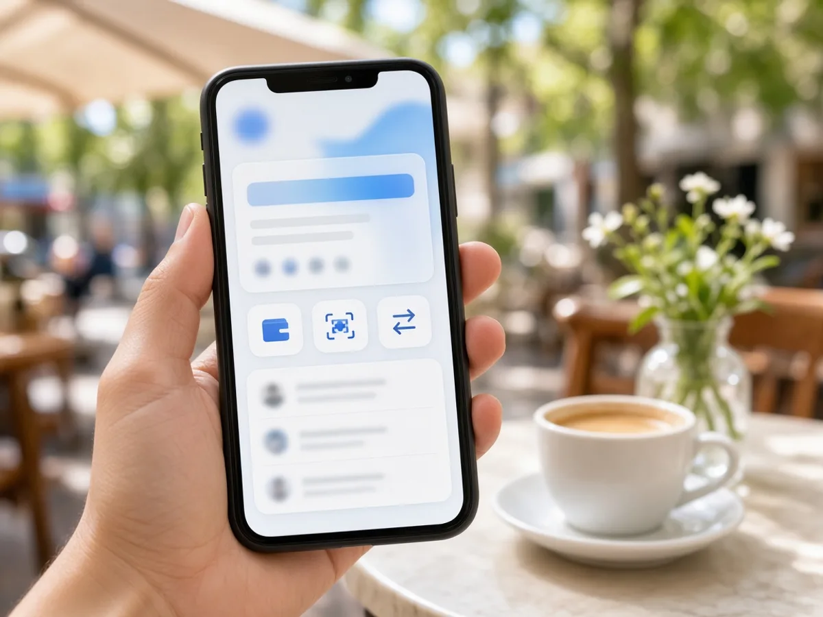 PayPal inspired ewallet app preview
