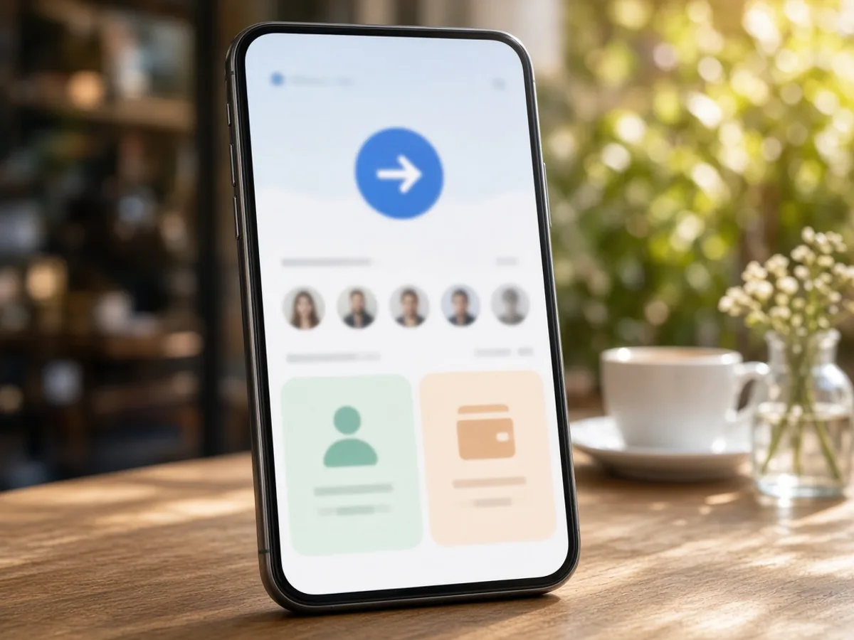 PayPal inspired fintech app preview