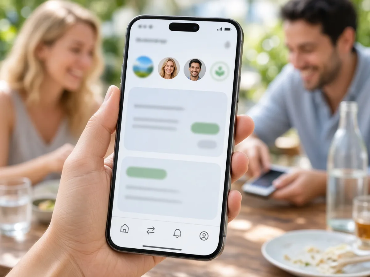Venmo inspired fintech app preview