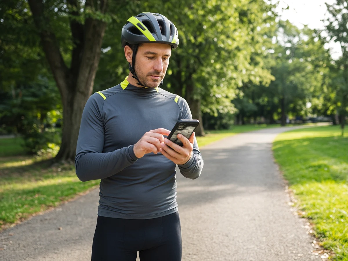 Strava inspired fitness app preview