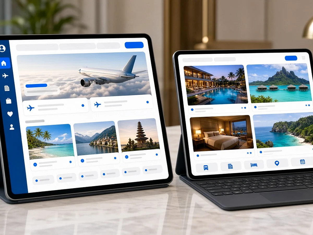 Booking.com inspired streaming app preview