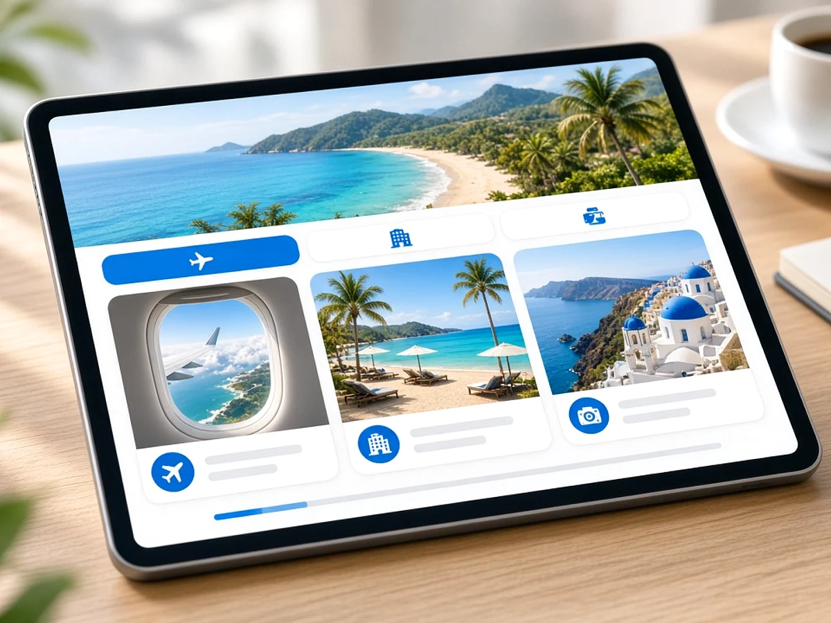 Expedia inspired streaming app preview