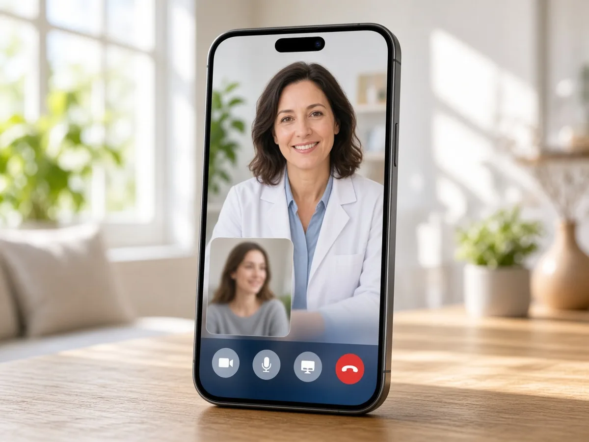 Teladoc inspired healthcare app preview