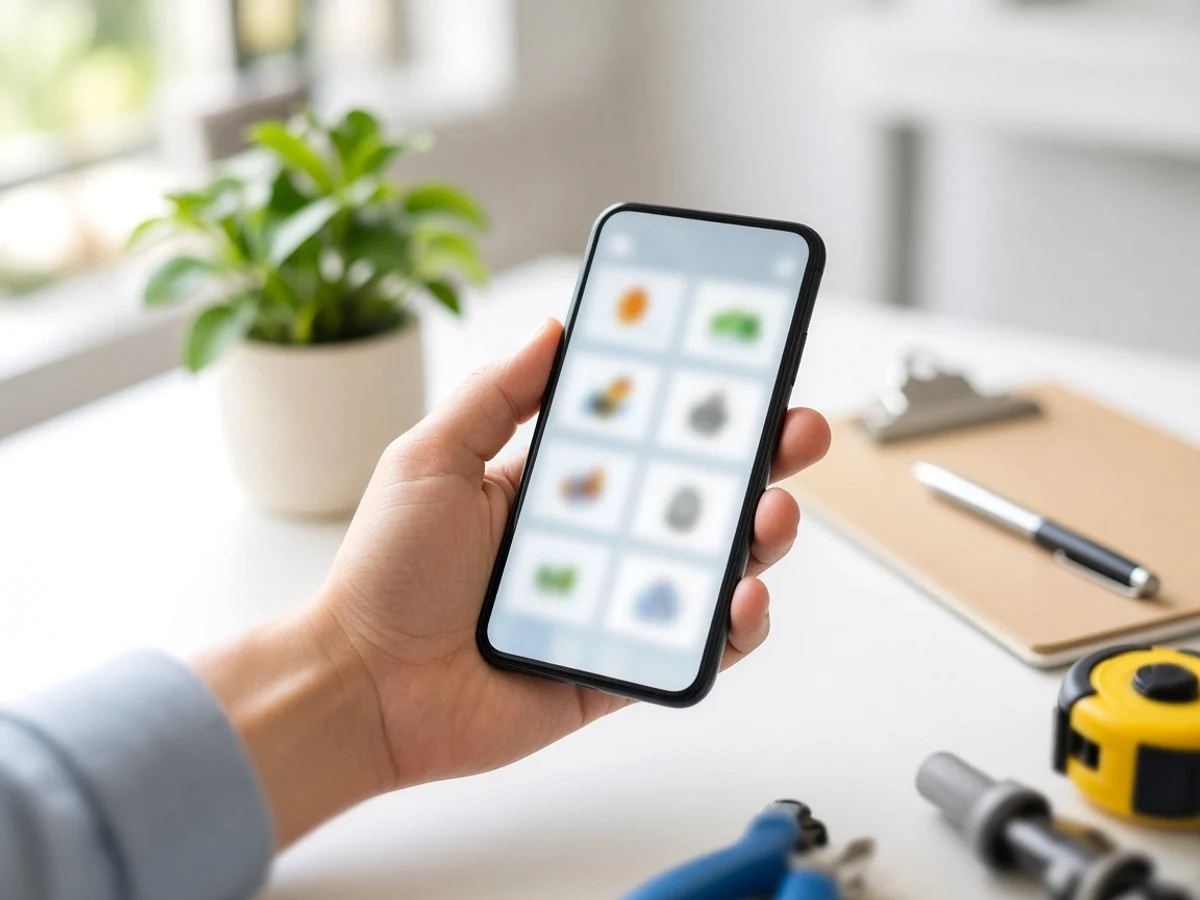 Urban Company inspired home service app preview