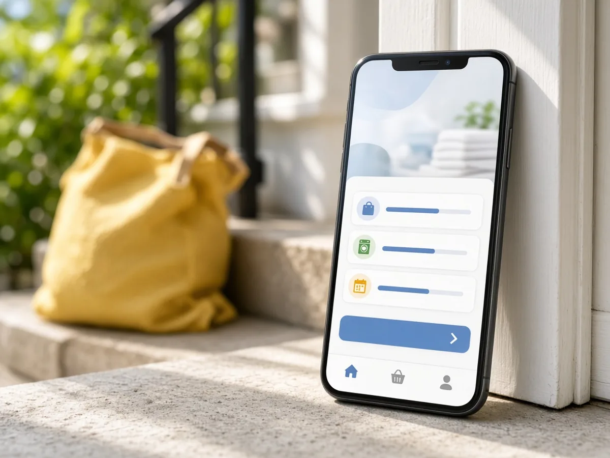Laundrapp inspired laundry app preview