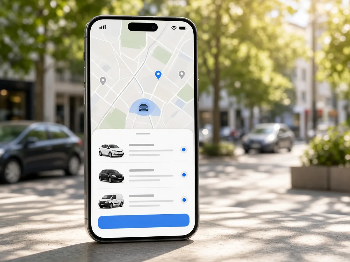 Uber inspired on demand app preview