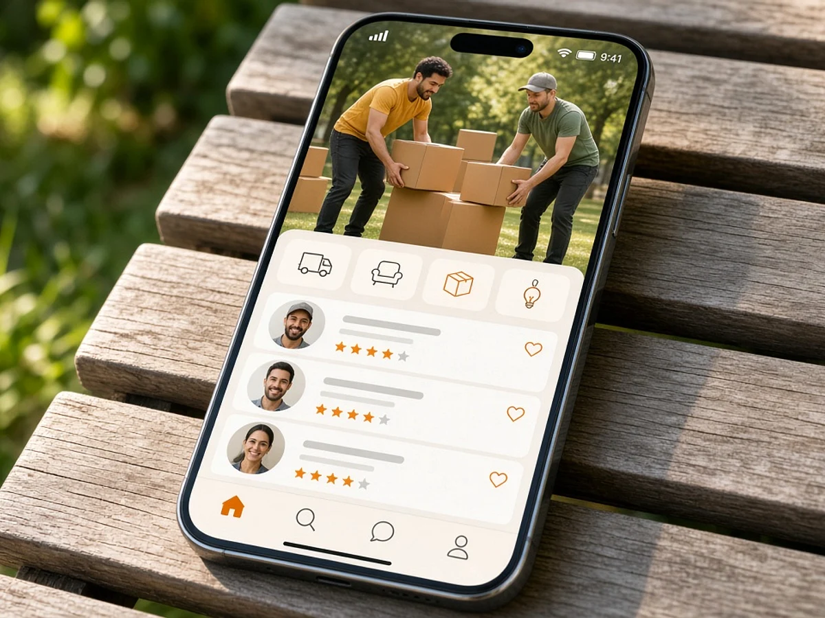 TaskRabbit inspired streaming app preview