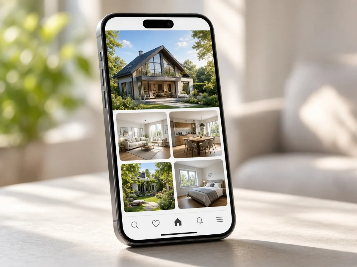 Rightmove inspired real-estate app preview