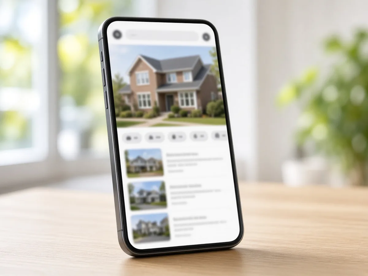 Zoopla inspired real-estate app preview