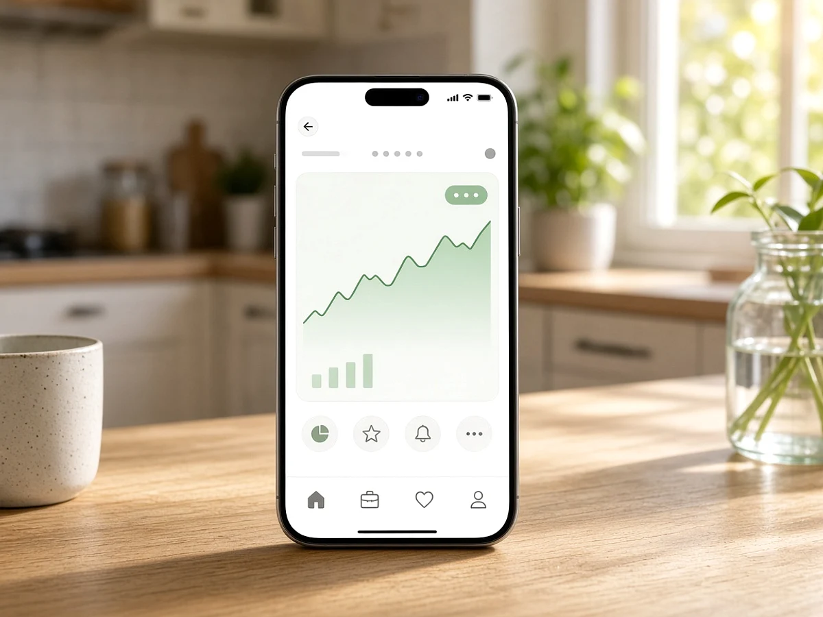 Freetrade inspired stock trading app preview