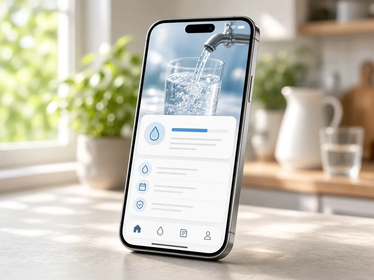 Culligan inspired water delivery app preview