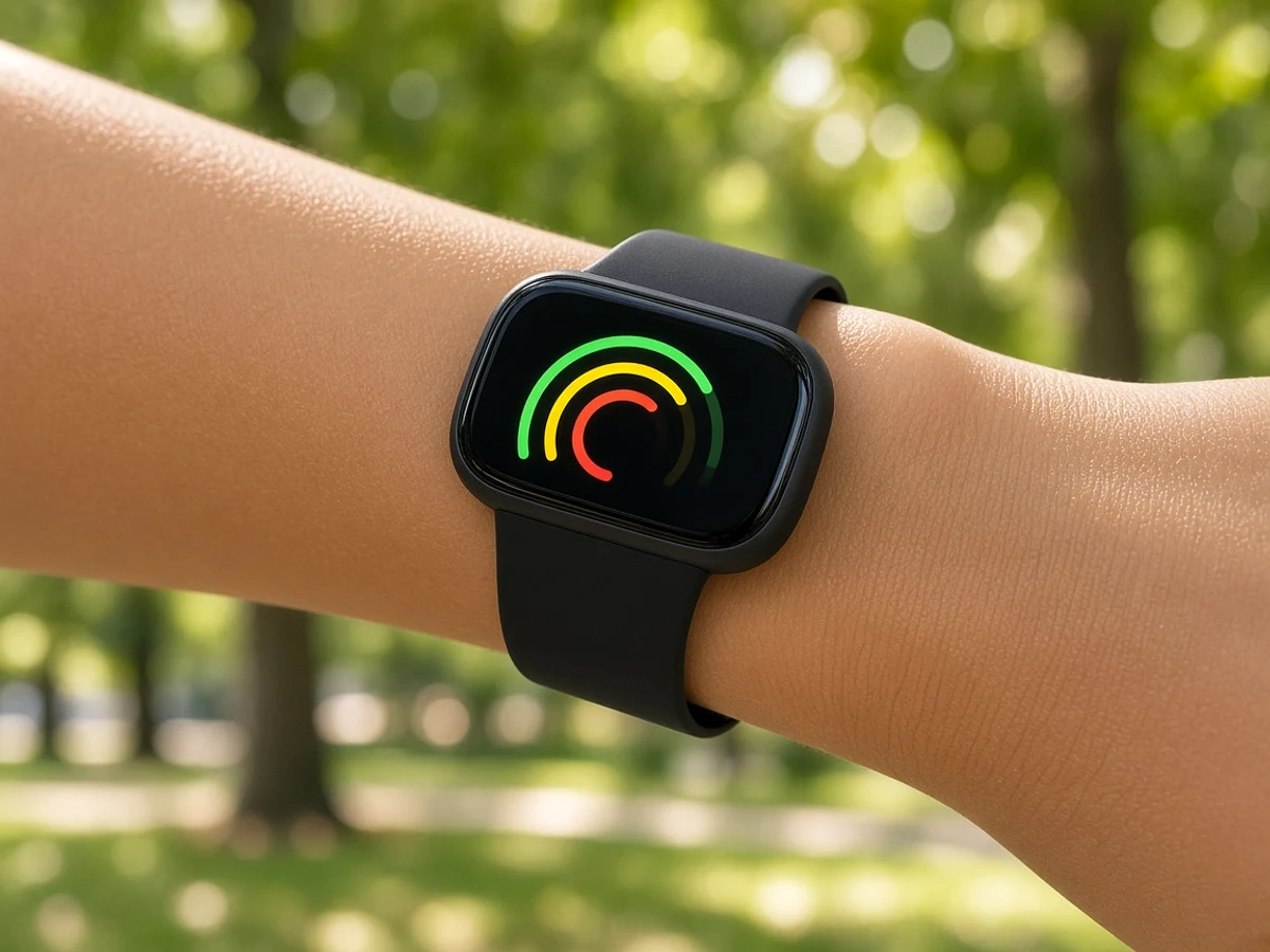 Fitbit inspired wearable app preview