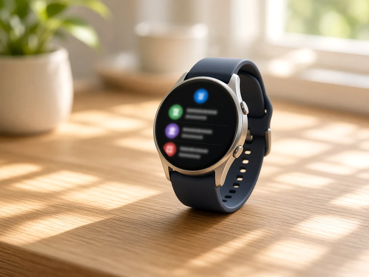 Samsung Galaxy Watch inspired wearable app preview