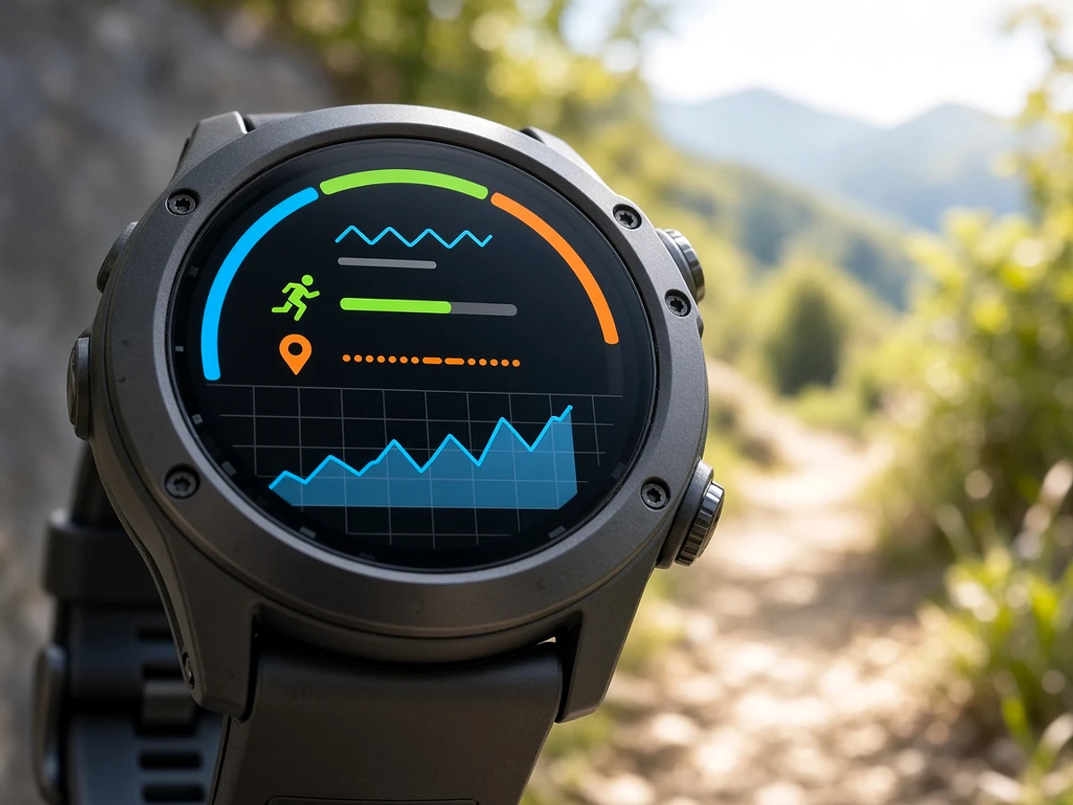 Garmin inspired wearable app preview