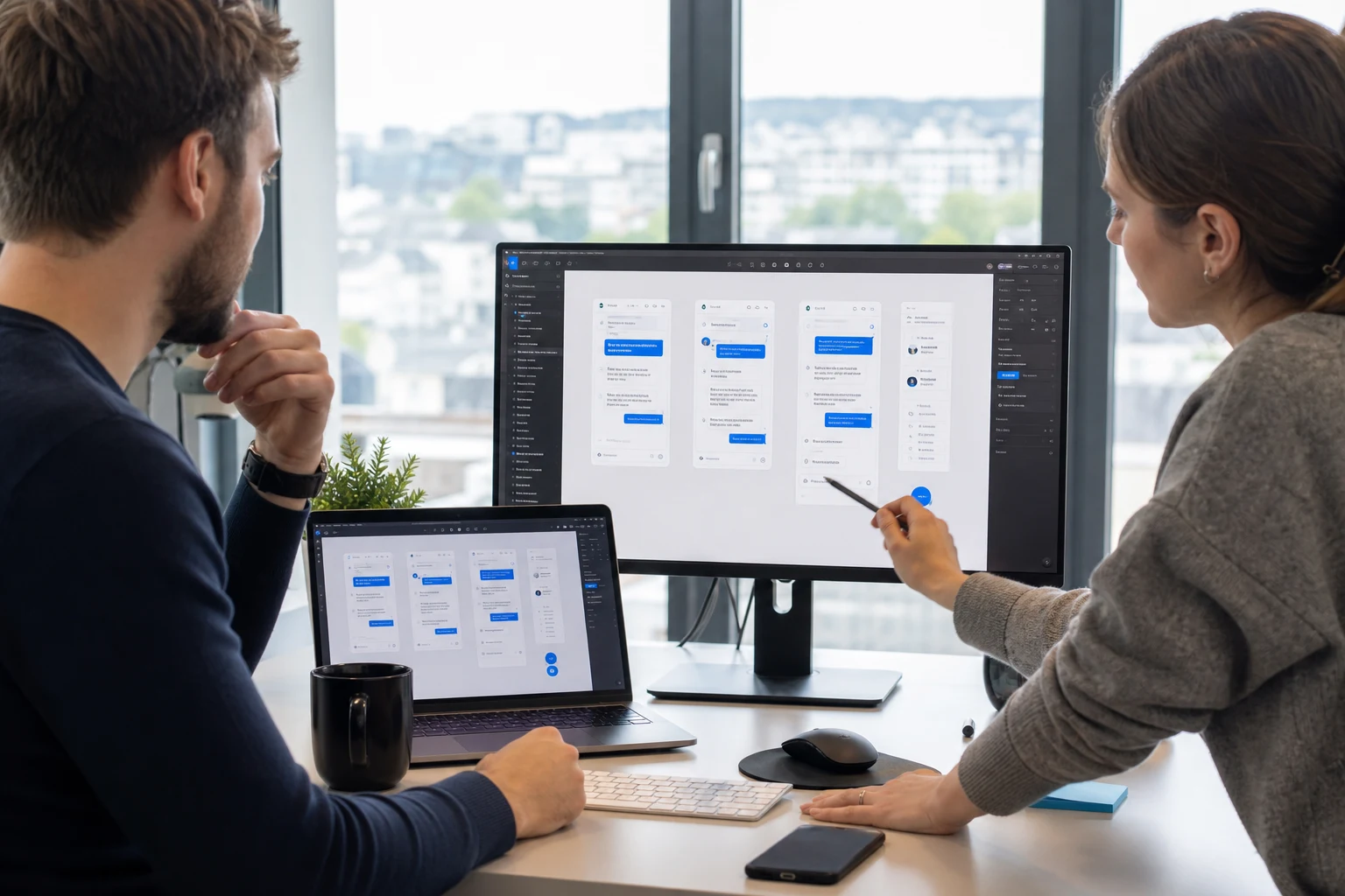 AI prototype development and interface design for enterprise PoC