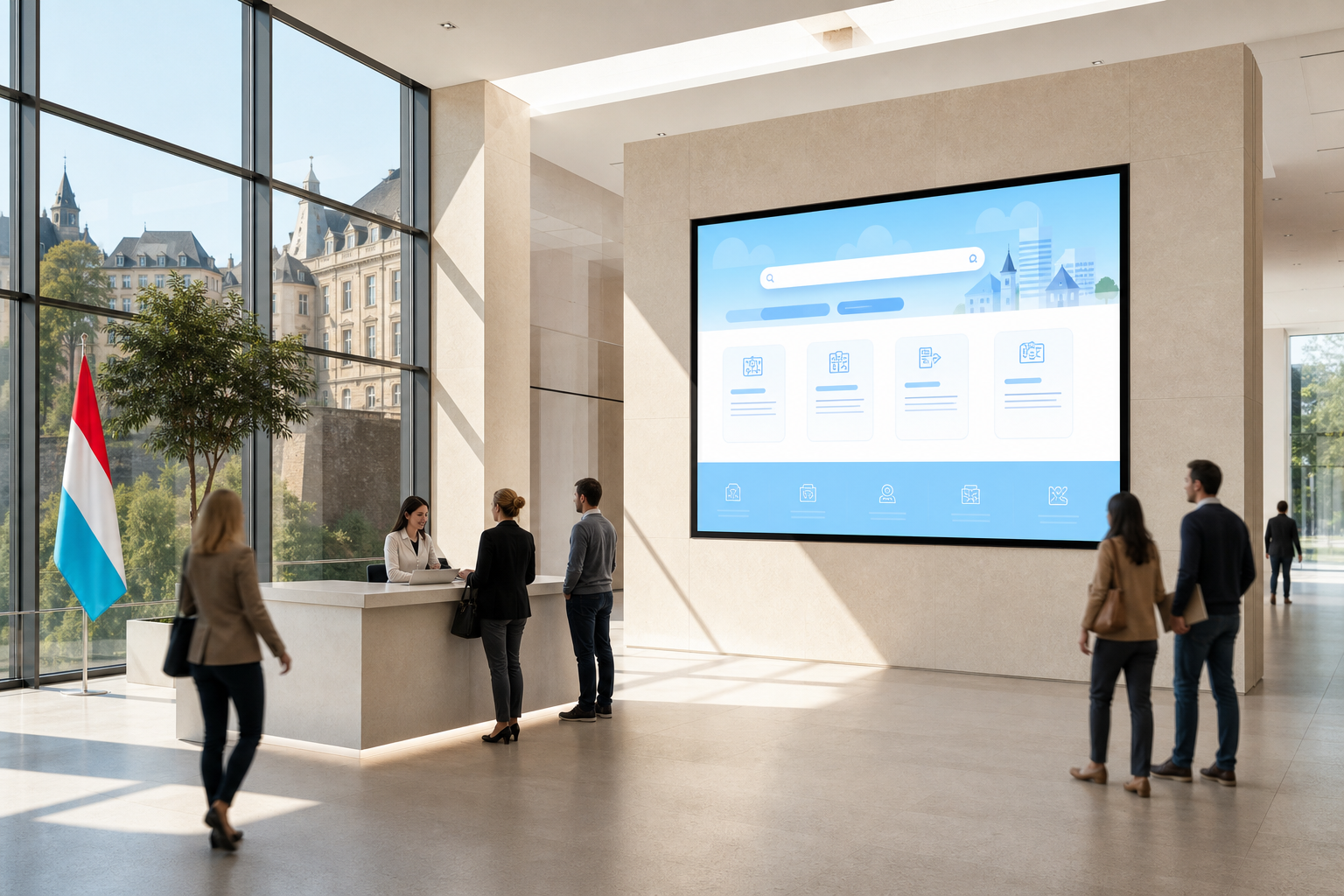 Cloud computing services for government in Luxembourg