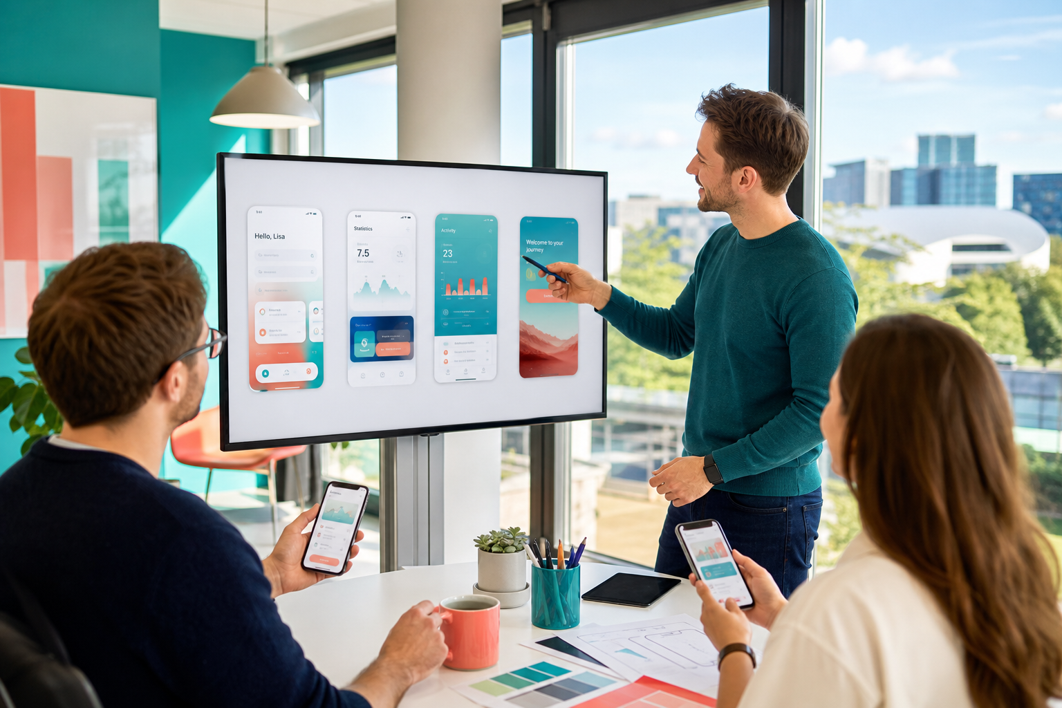 Mobile app design consultation for Luxembourg businesses