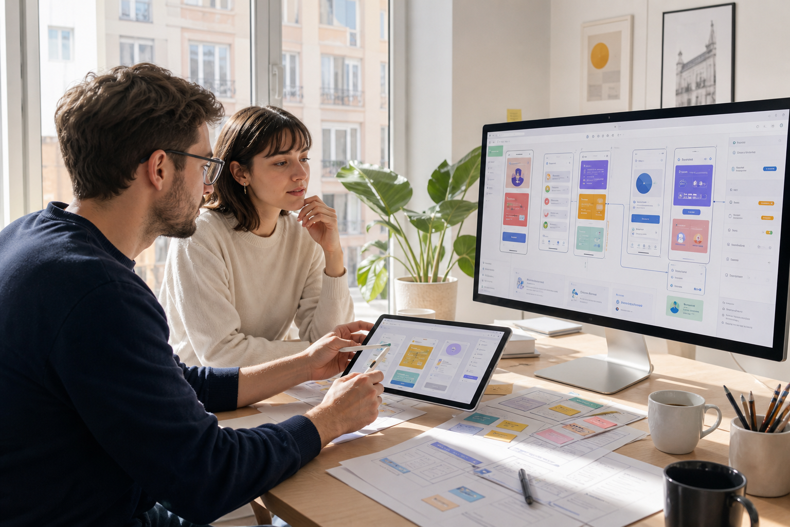 Mobile app design consultation with Luxembourg design experts