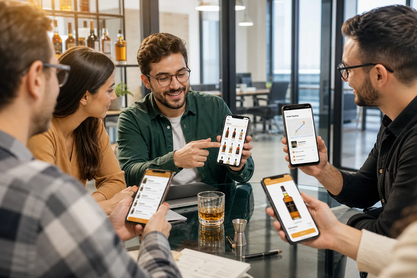 Alcohol delivery software development specialists designing secure liquor delivery platforms for Luxembourg businesses