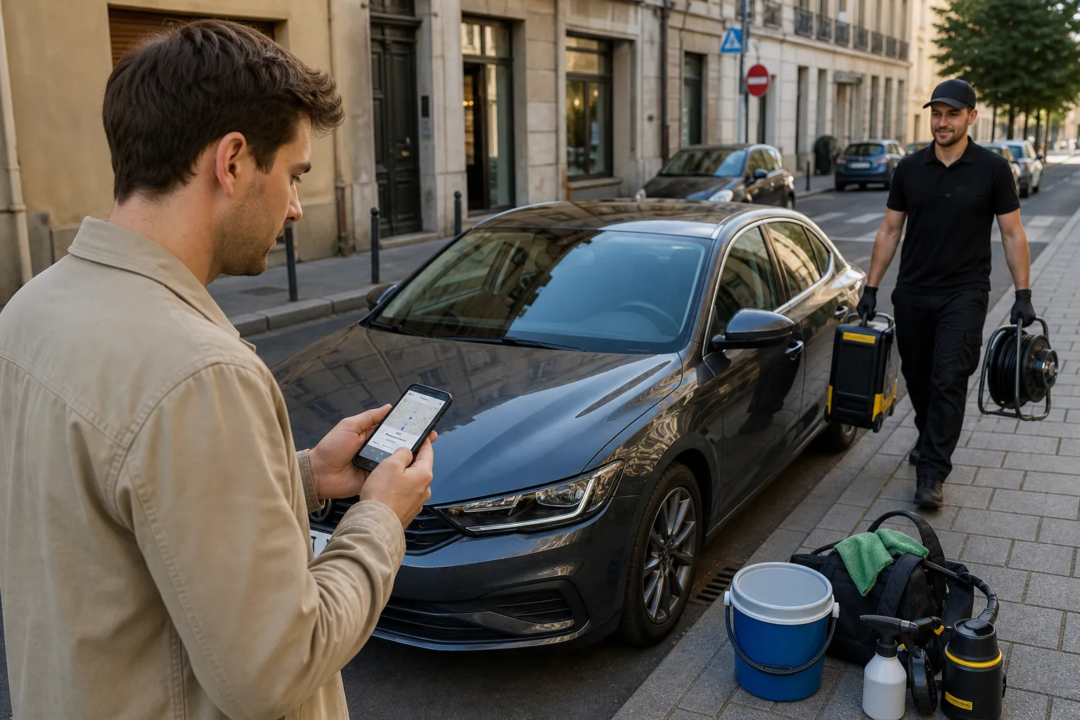 On Demand Car Wash Platform