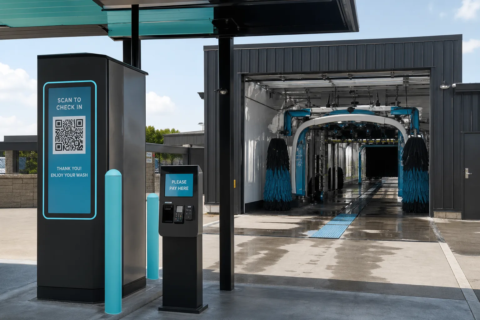 GoWash inspired car wash app preview