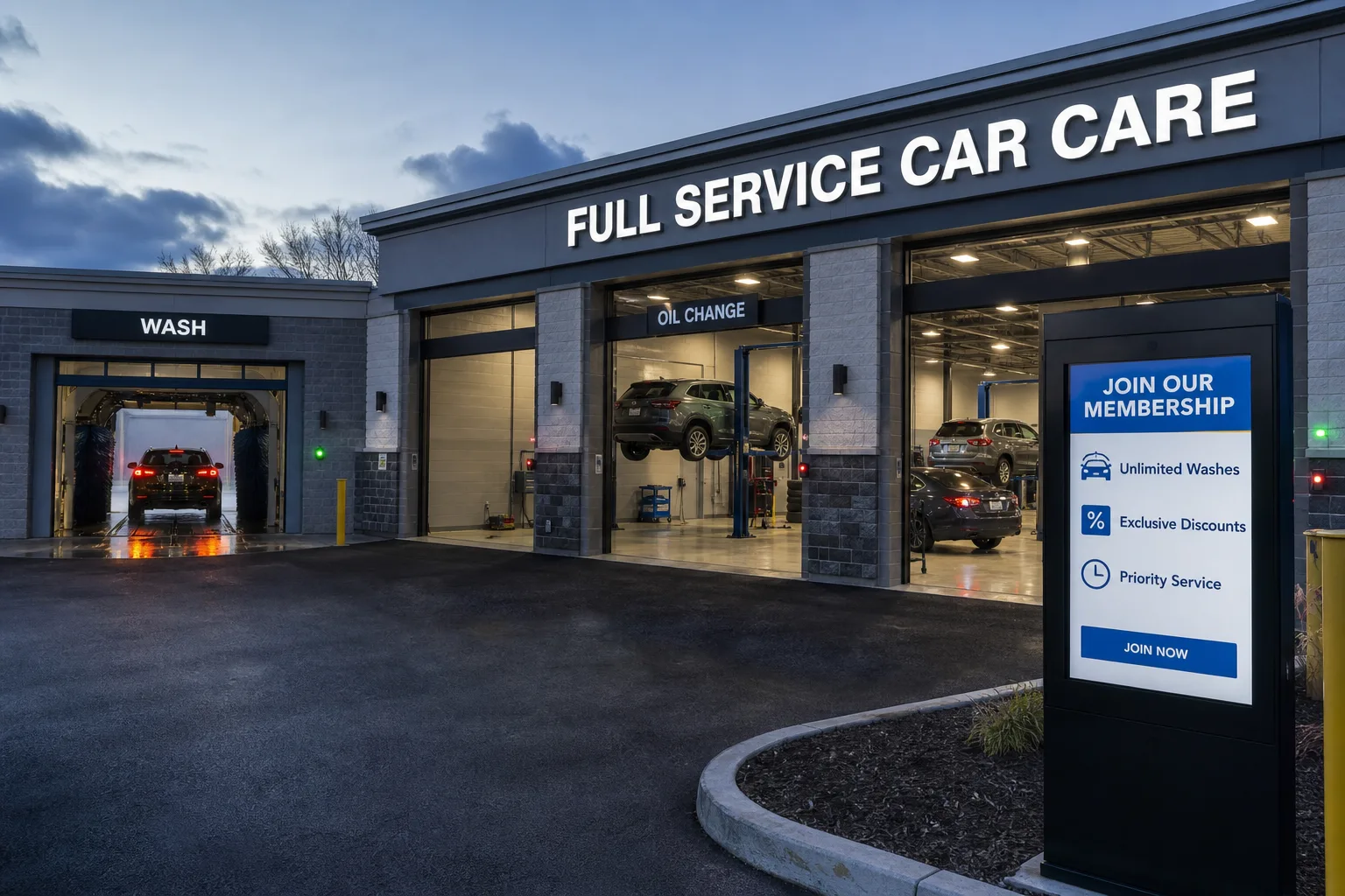 Spiffy inspired car wash app preview